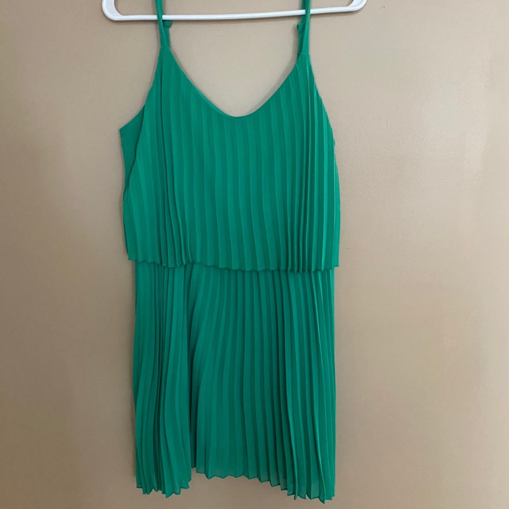 Green dress